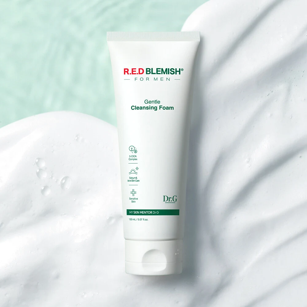 Dr.G R.E.D. Blemish For Men Gentle Cleansing Foam product image