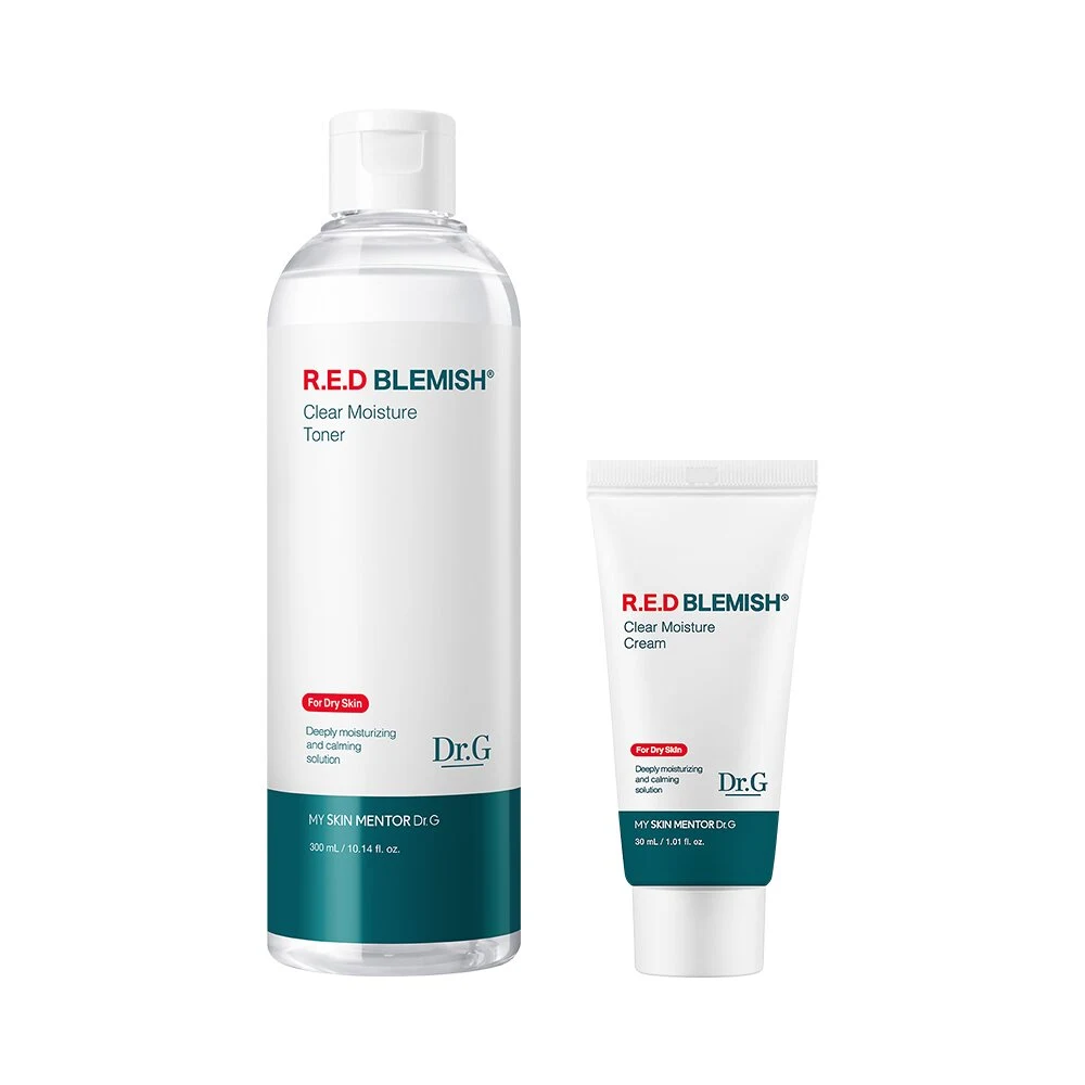 Dr.G Red Blemish Clear Moisture Toner and Cream product image