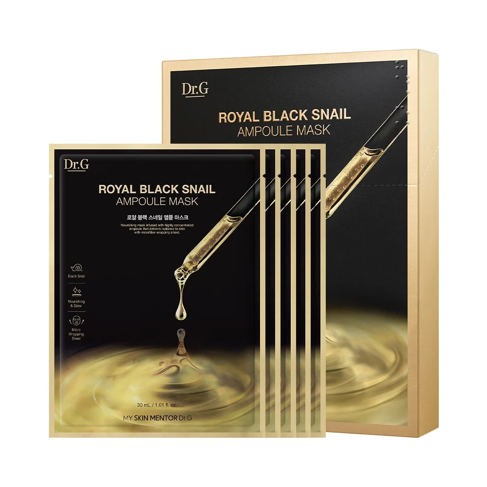 Dr.G Royal Black Snail Ampoule Sheet Mask product image