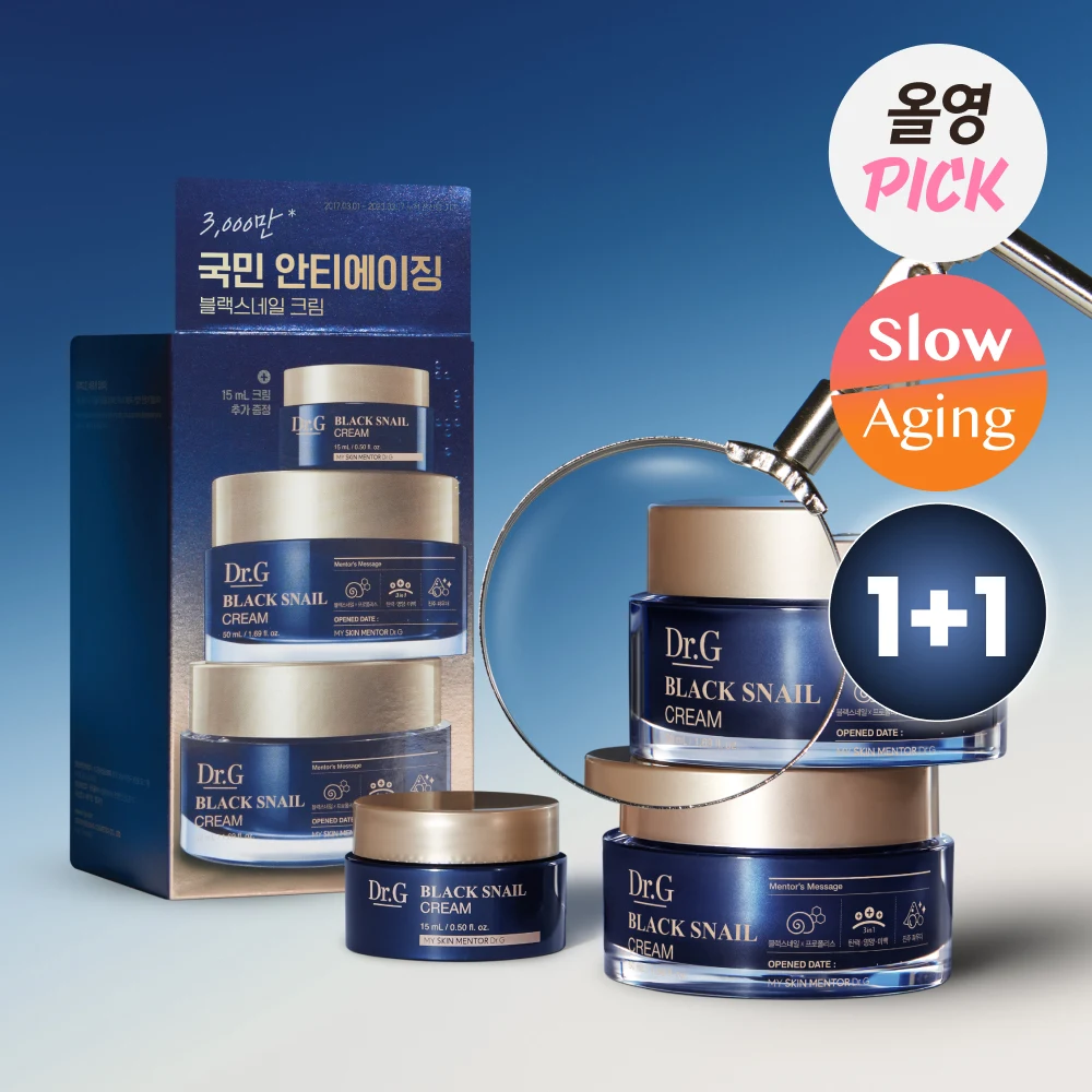 Dr.G Black Snail Cream Duo product image