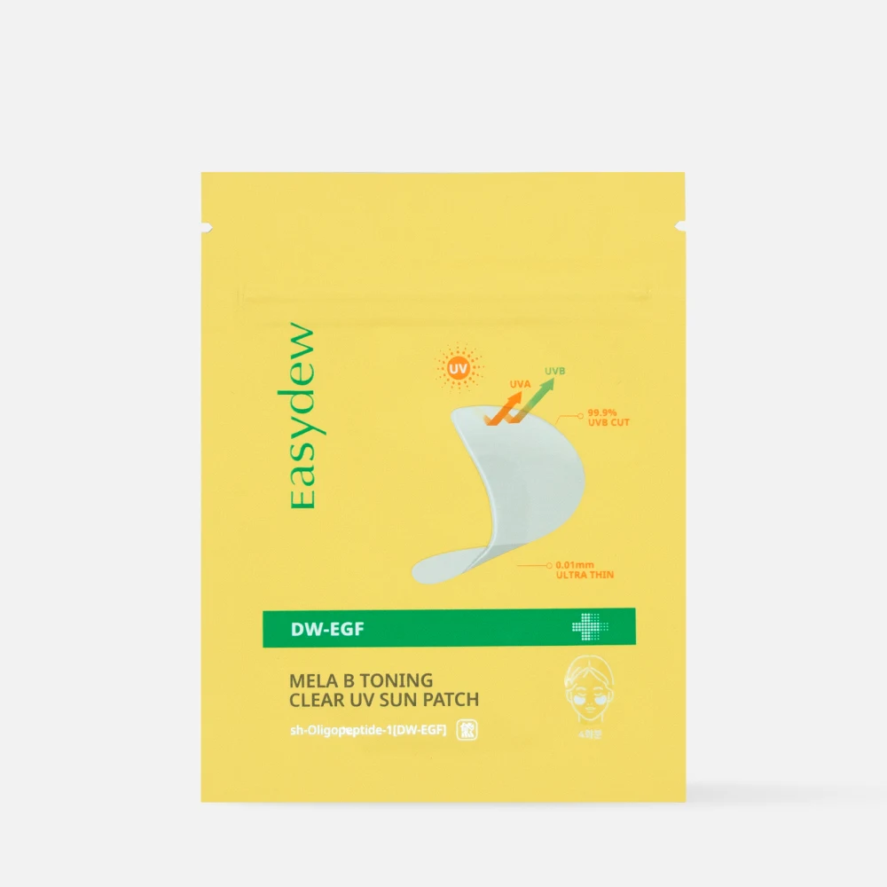 Easydew Mela B Toning Clear UV Sun Patch 4-Pack