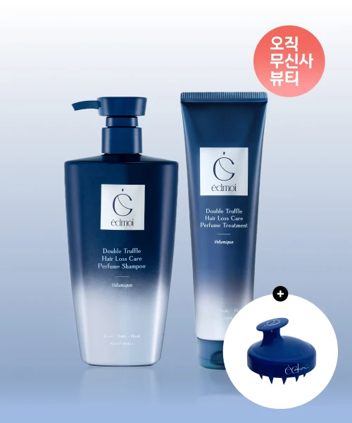 Eclemoa Shampoo + Treatment with Shampoo Brush