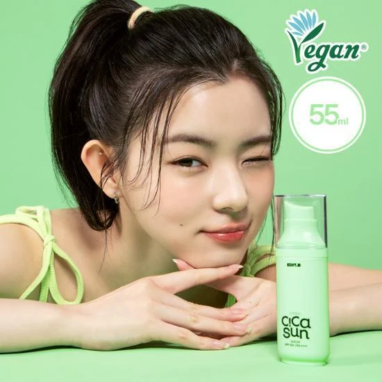 EDIT.B Sunday Cica Sun Serum