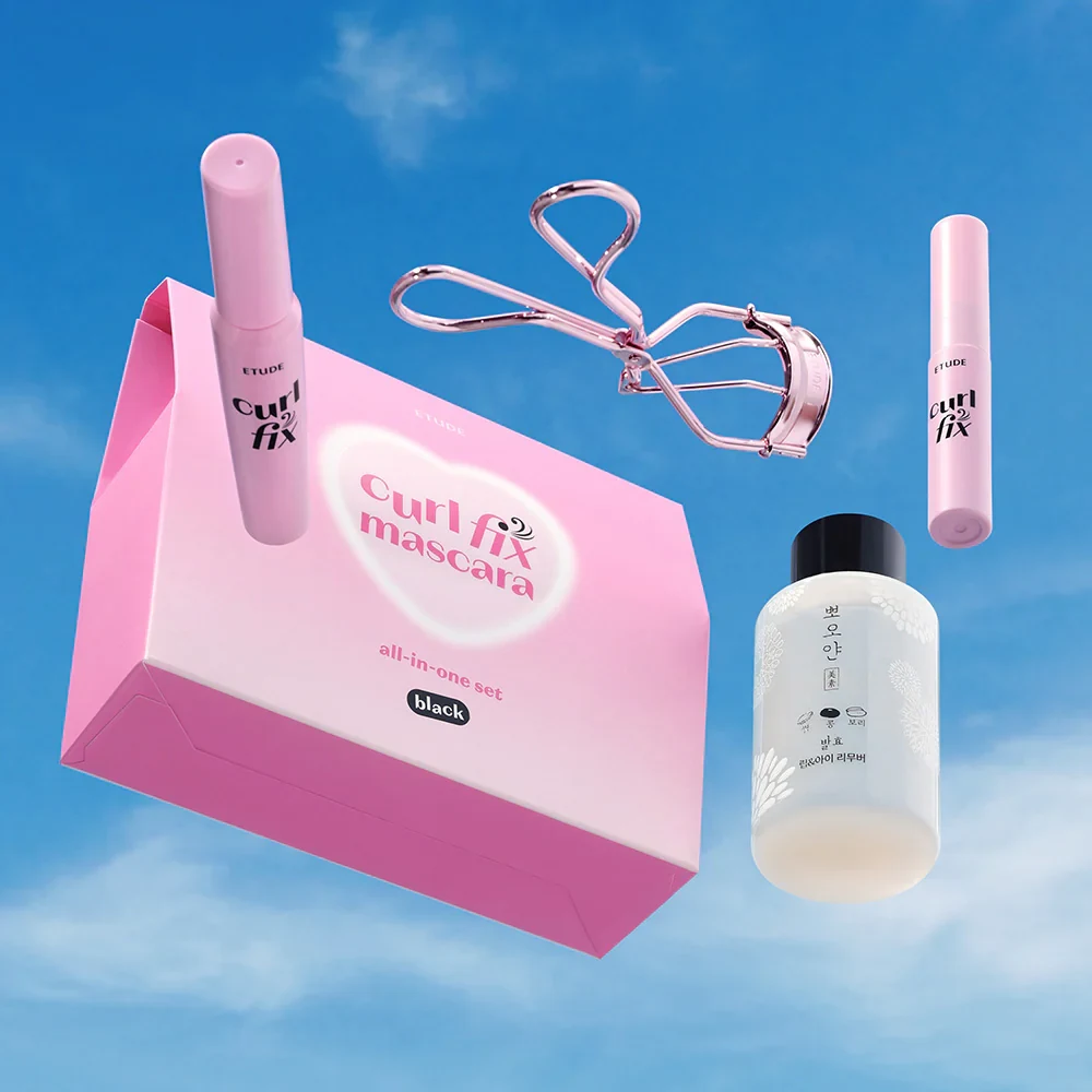 ETUDE Colorfix Mascara with Eyelash Curler