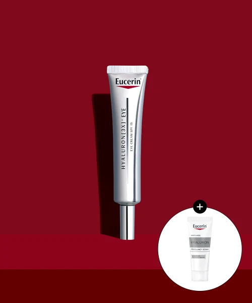 Eucerin Hyaluron 3X Eye Cream with Bonus Epicelline Serum