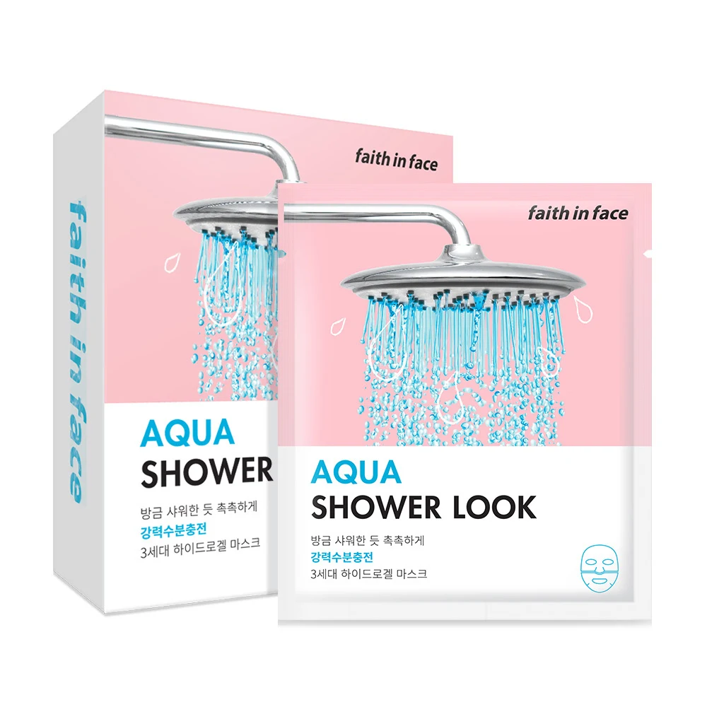 Faith in Face Aqua Shower Look Hydrogel Mask 10-Pack product image