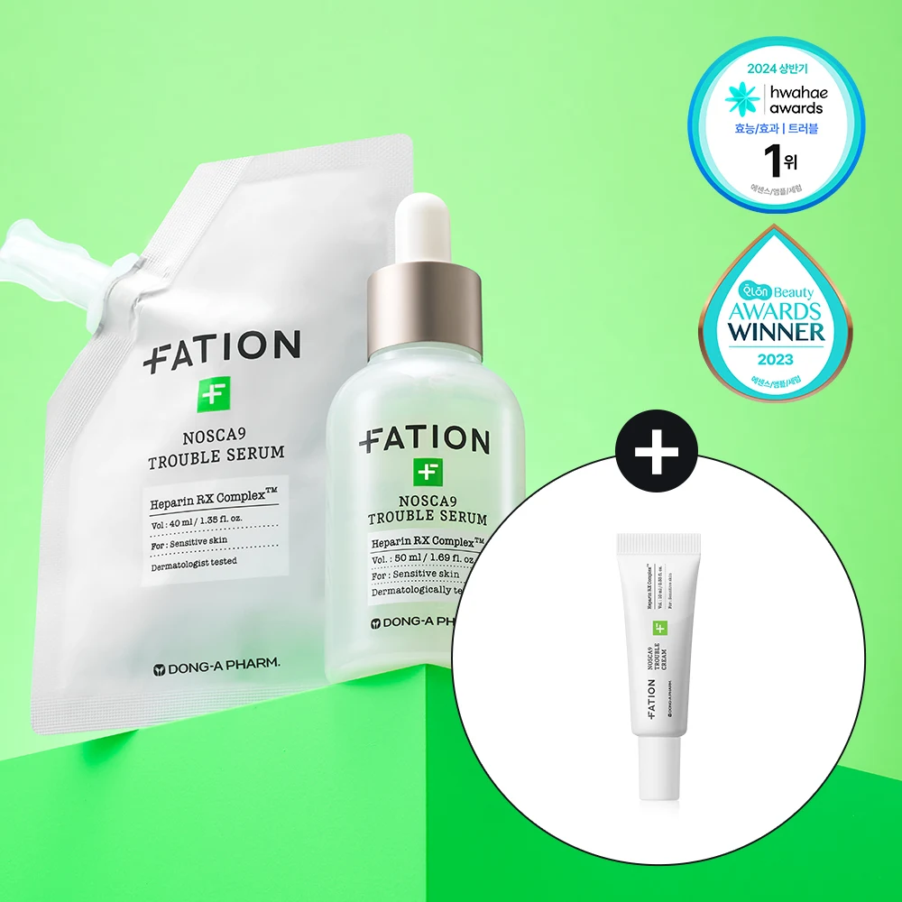 FATION Nosca9 Trouble Serum Large with and Cream product image