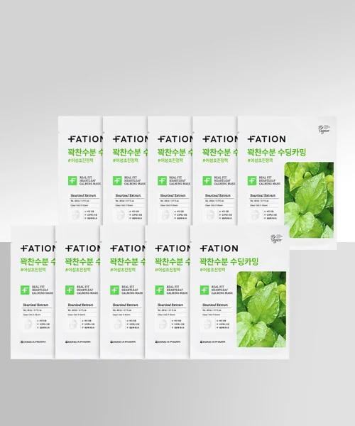 FATION Real Fit Heartleaf Calming Sheet Mask