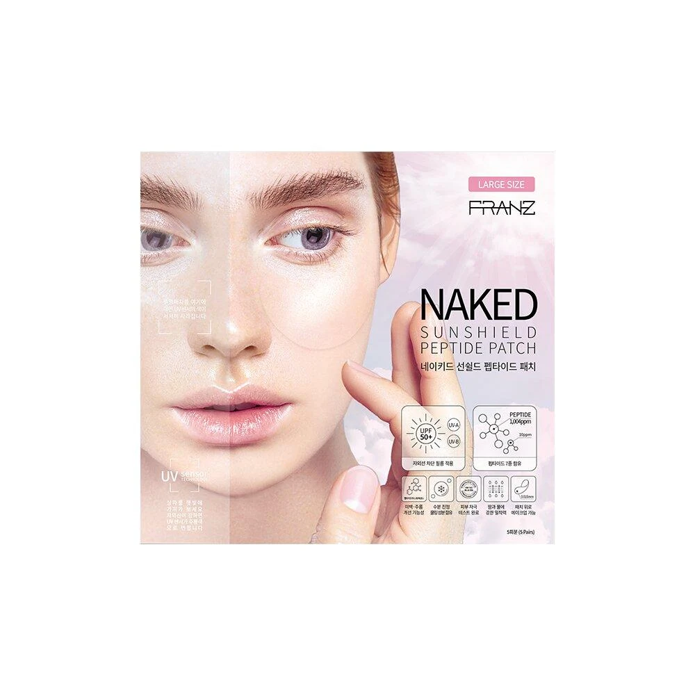 Franz Naked Sunshield Peptide Patch, Large product image