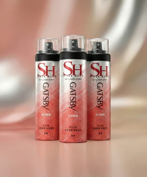 Gatsby & Keep Super Hard Peach Hair Spray,, 3-Pack product image
