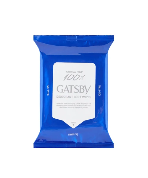 Gatsby Deodorant Shower Wipes Ice Citrus product image