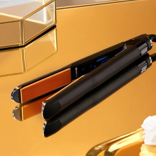 GlamPalm GP201T Medium Flat Iron in Original Black product image
