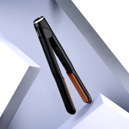 GlamPalm GP201 Medium Flat Iron in Original Black product image