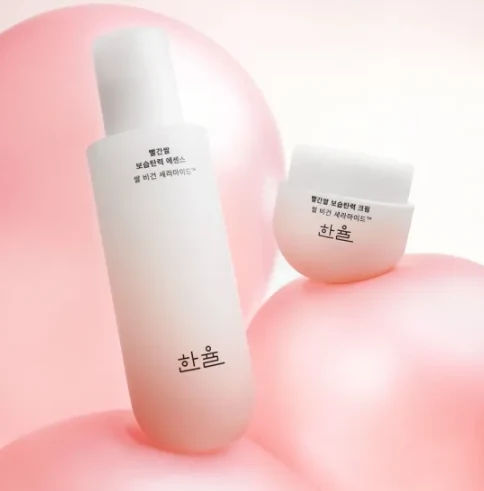 HANYUL Red Rice Moisture Firming Essence and Cream