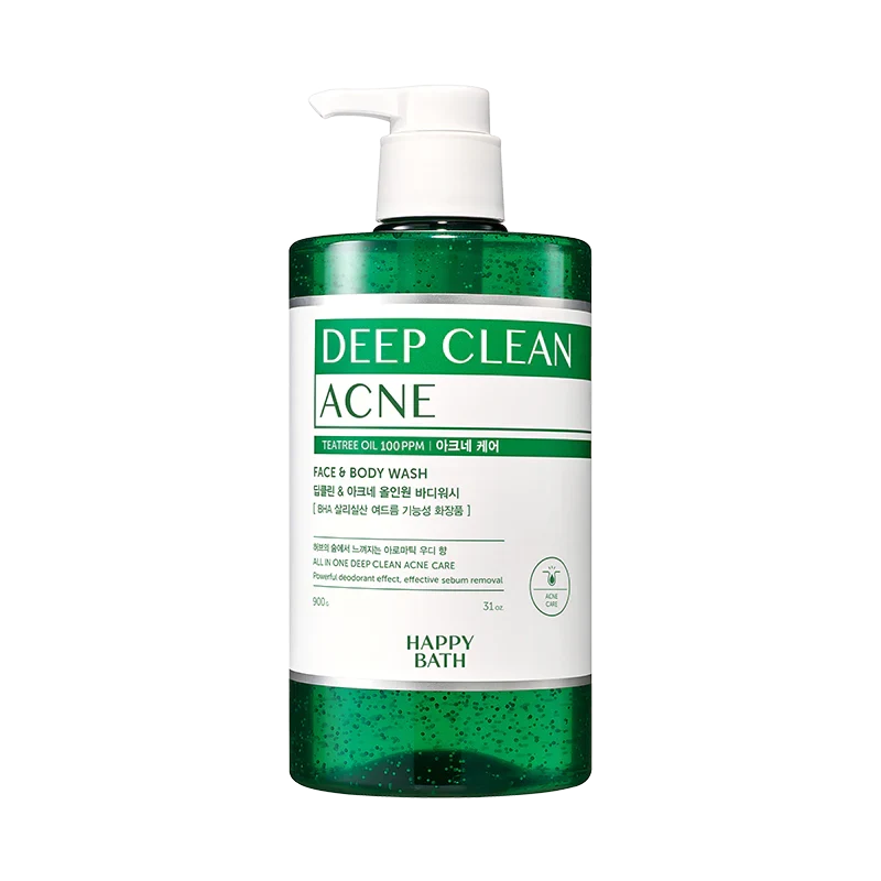 HAPPYBATH Deep Clean Acne Body Wash