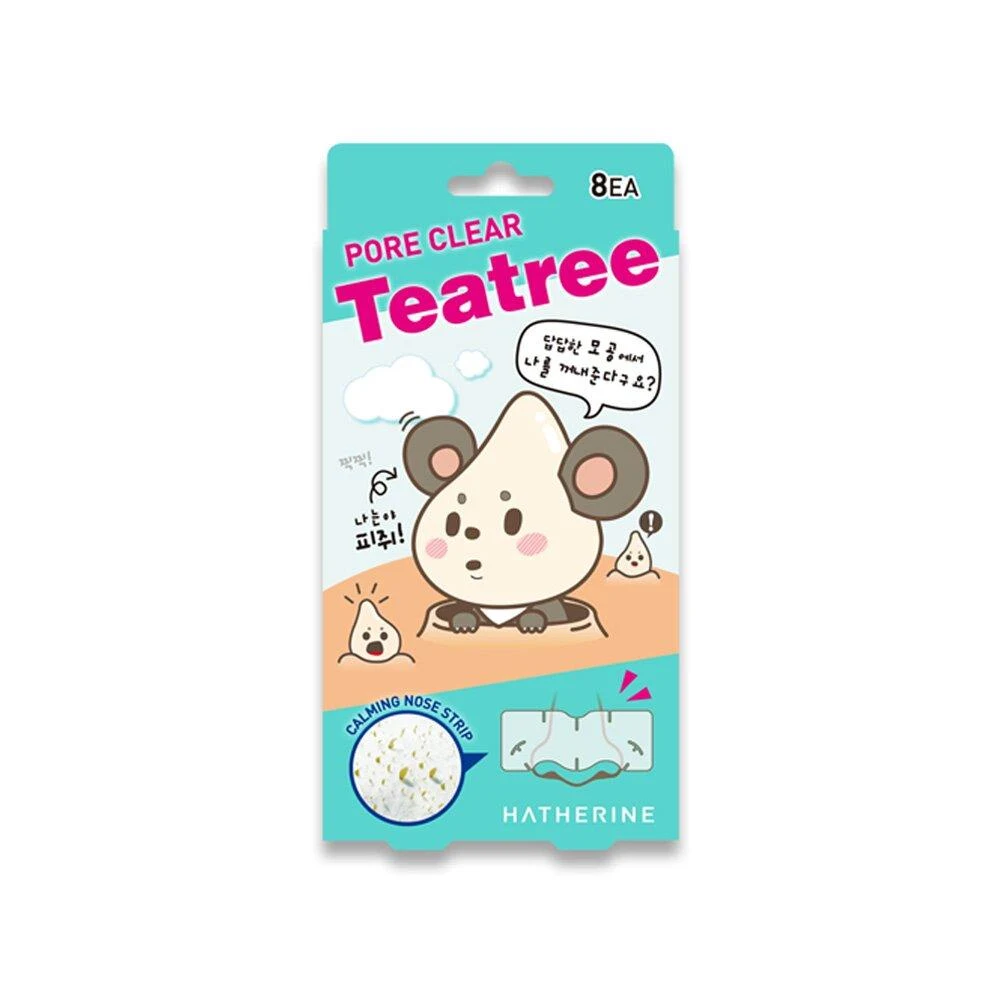 HATHERINE Tea Tree Nose Strips