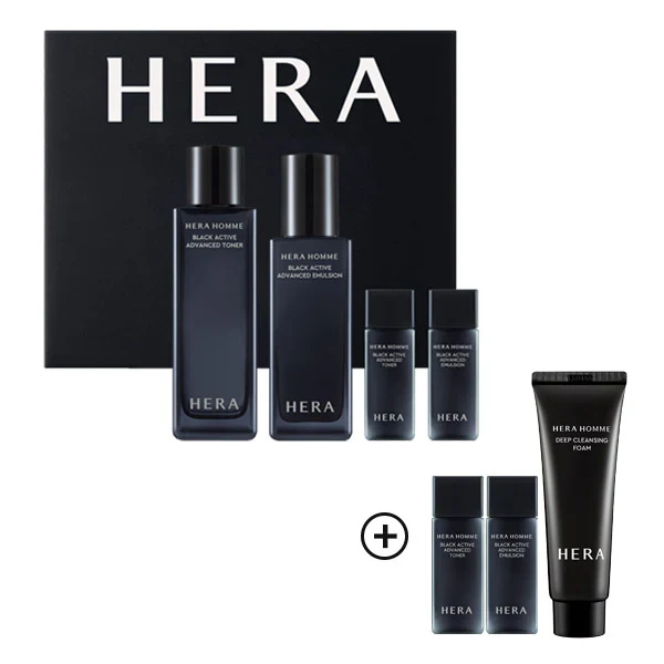 HERA Homme Black Active Toner and Emulsion product image