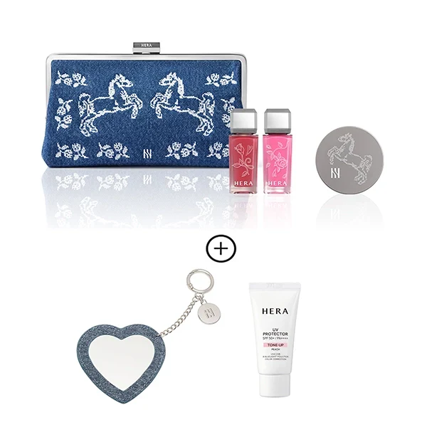 HERA MARKGONG Black Cushion On-the-Go Look Kit in Soft Satin product image