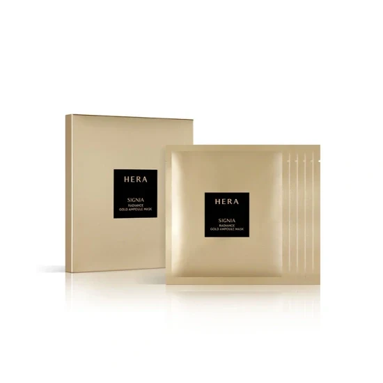 HERA Signia Radiance Gold Ampoule Sheet Mask, 5-Pack product image
