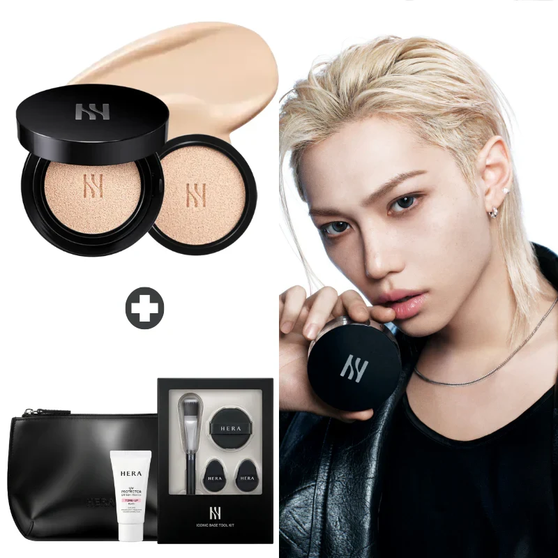 HERA Black Cushion Foundation Duo with product image