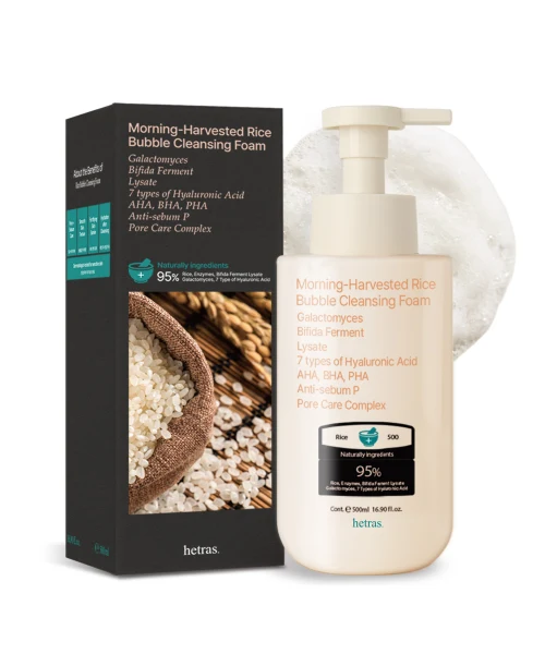 Hetras Beauty Morning Fresh Rice Bubble Cleansing Foam product image