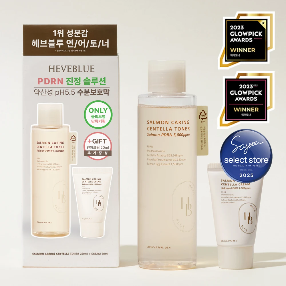 Heveblue Salmon Caring Centella Toner