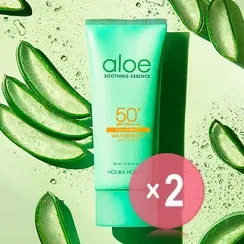 Holika Holika Aloe Waterproof Sunscreen Cream 2-Pack