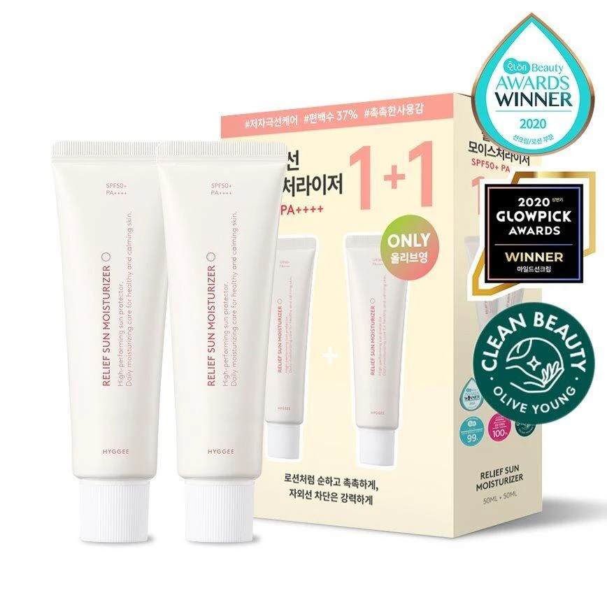 HYGGEE Relief Sun Moisturizer Duo