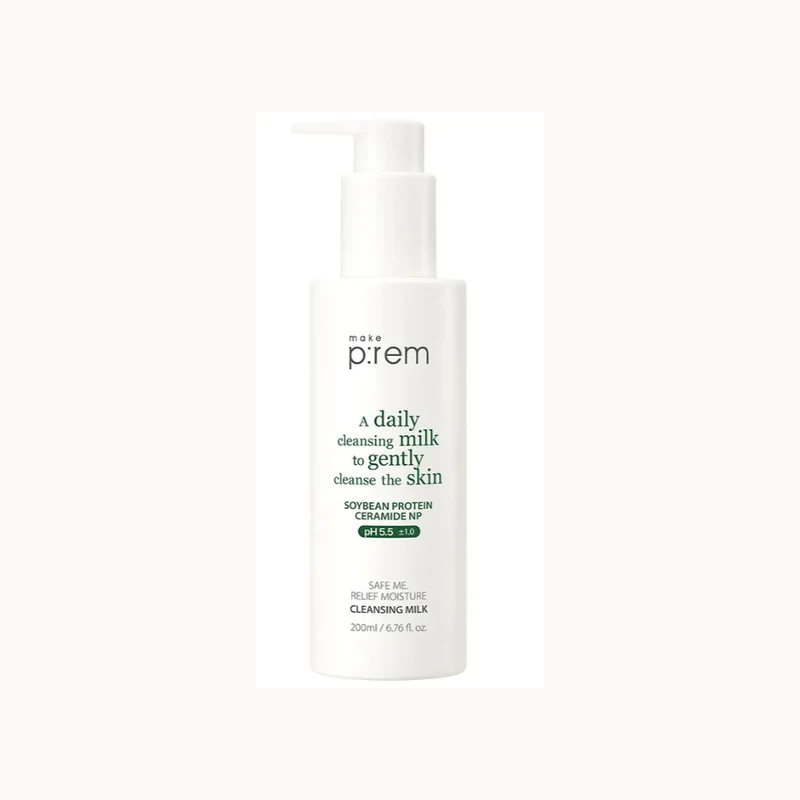 MAKE P:REM Safe Me. Relief Moisture Cleansing Milk