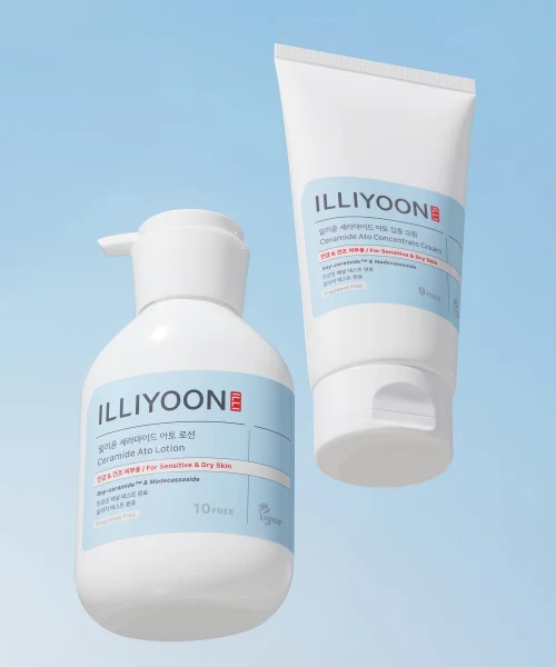ILLIYOON Ceramide Ato Lotion and Intensive Cream