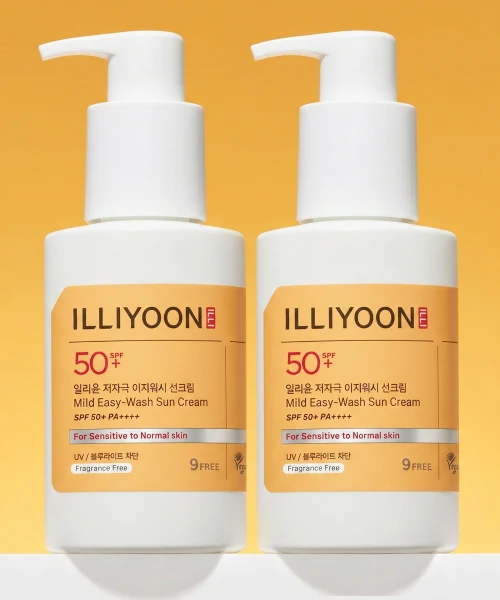 ILLIYOON Low-Irritation Easy-Wash Sunscreen Duo product image