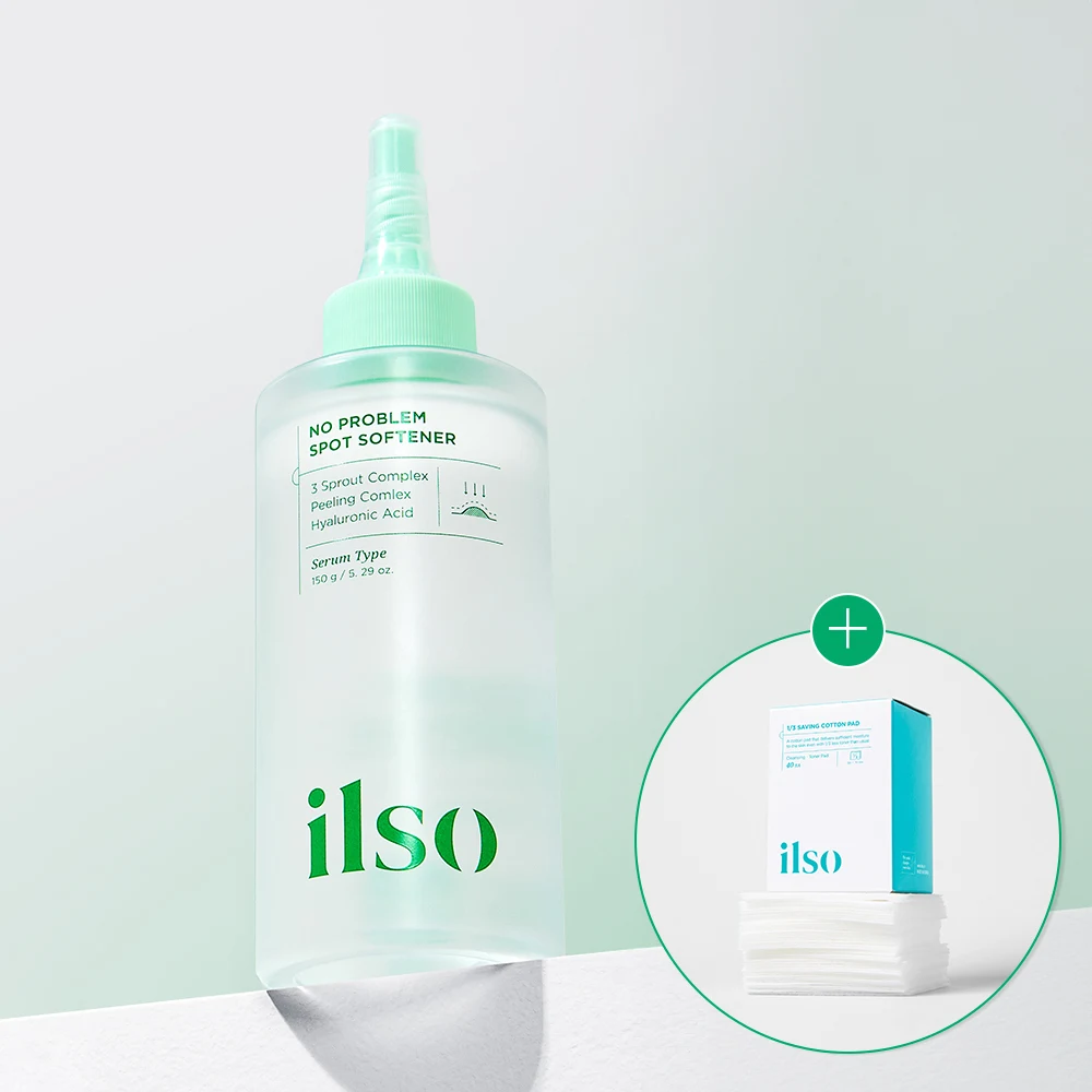 ilso No Trouble'm Spot Softener with 40 Cotton Pads product image