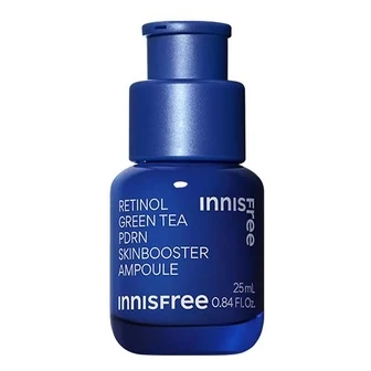 Innisfree Retinol Green Tea PDRN Skin Booster Ampoule