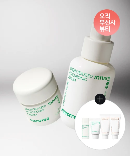 Innisfree Green Tea Seed Hyaluronic Acid Serum and Cream Value product image