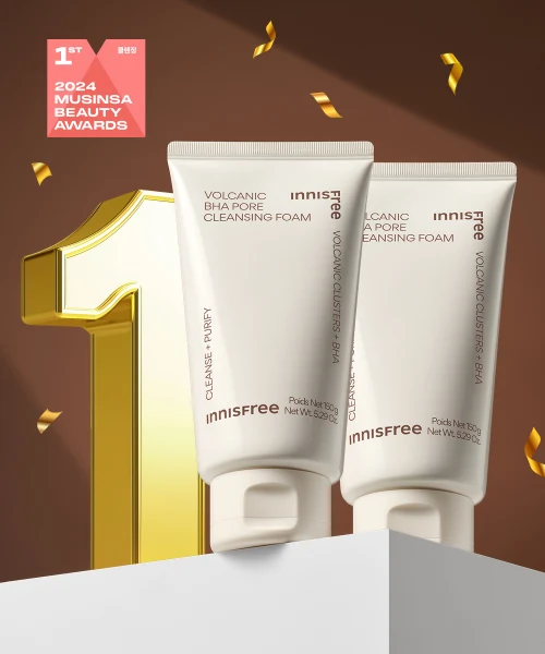 Innisfree Volcanic Pore BHA Cleansing Foam Duo product image