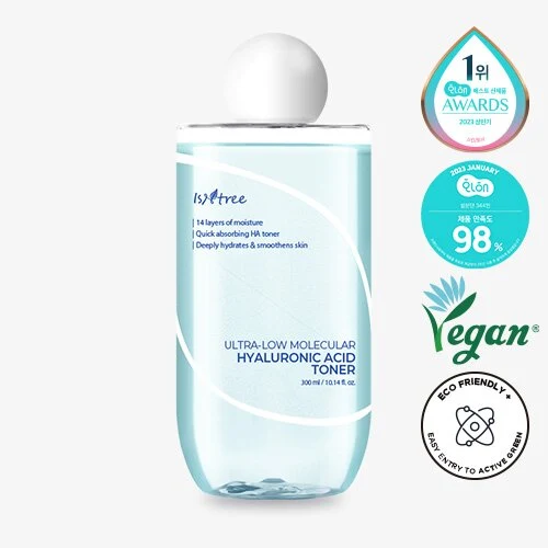 Isntree Ultra-Low Molecular Hyaluronic Acid Hydrating Toner product image
