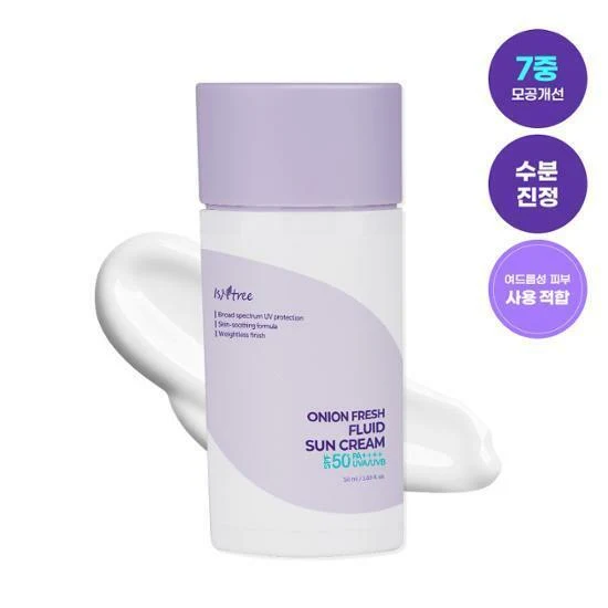 Isntree Onion Fresh Fluid Sun Cream product image