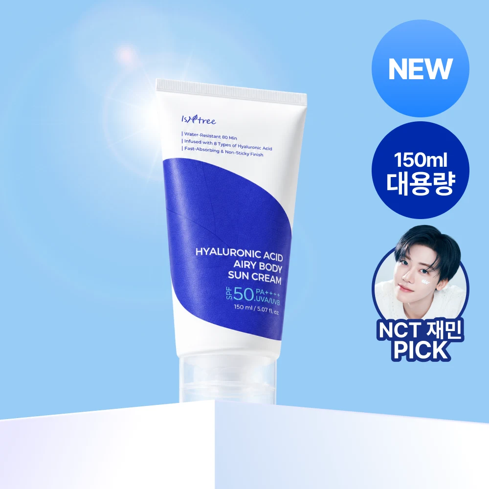 Isntree Hyaluronic Acid Airy Body Sun Cream SPF product image