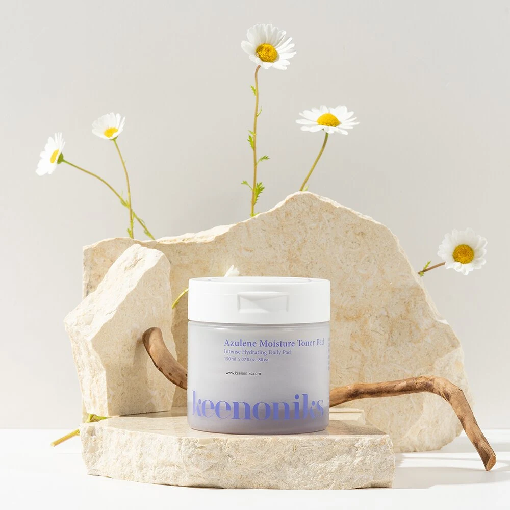 Keenoniks Azulene Moisture Toner Pads
