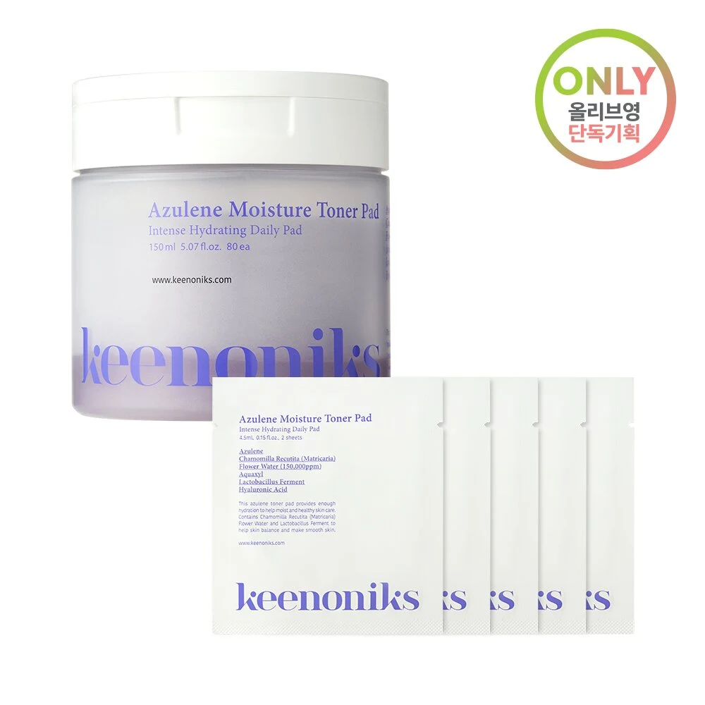 Keenoniks Azulene Moisture Toner Pad product image