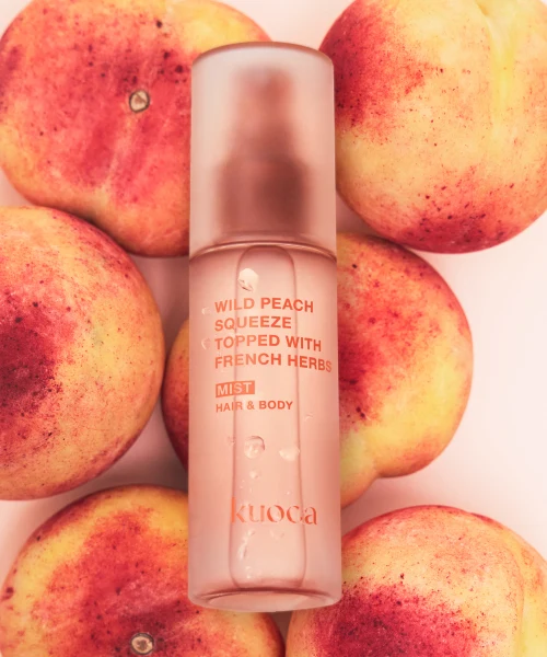 Kuoca Wild Peach Hair & Body Perfume Mist product image