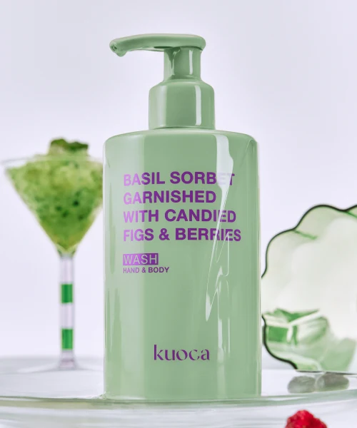 Kuoca Basil Sorbet Hand & Body Wash product image