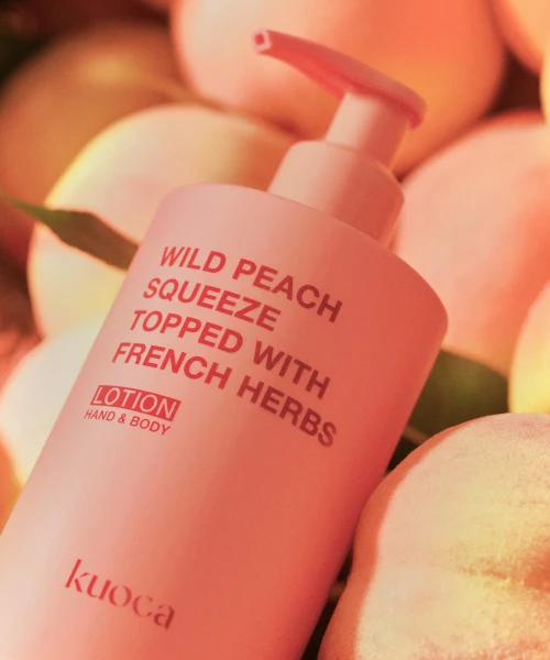 Kuoka Wild Peach Hand & Body Lotion product image