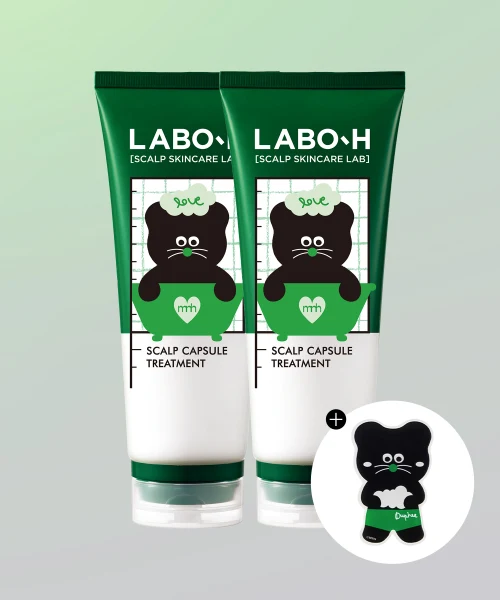 LABO-H Monamhee Scalp Strengthening Capsule Treatment Pack with Phone Grip product image