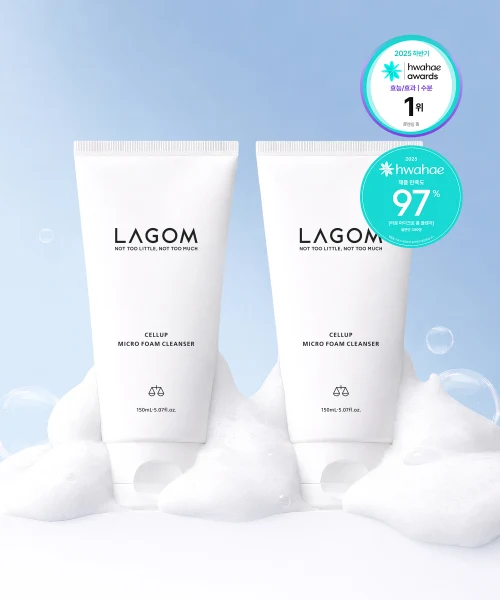 LAGOM Micro Foam Cleanser Duo