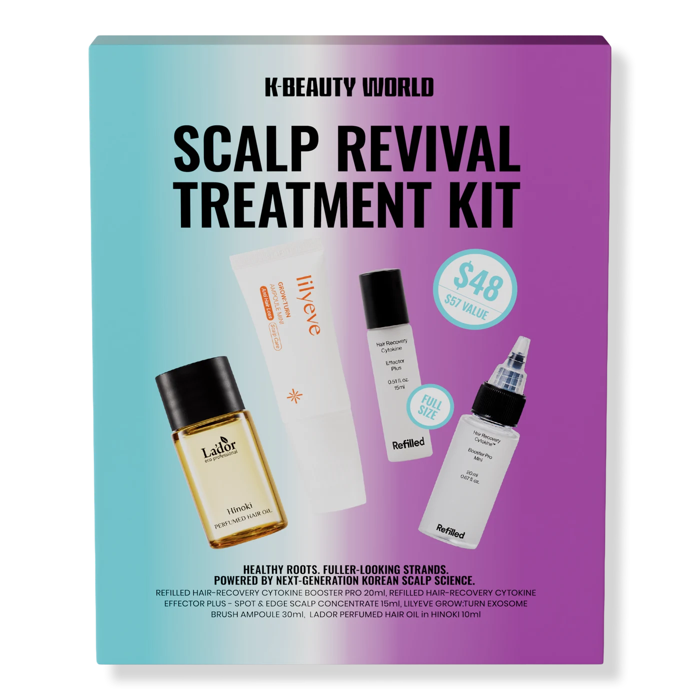 Landing International Scalp Revival Treatment Kit