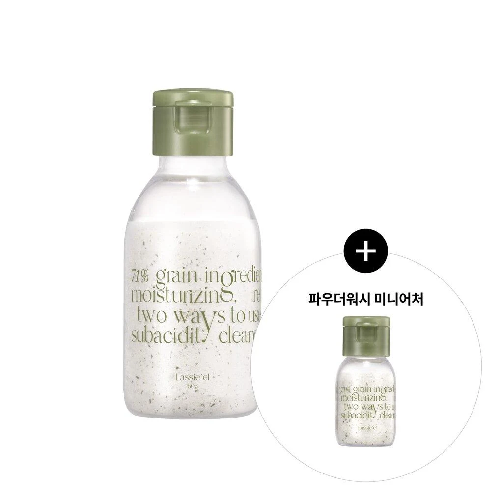 LASSIE'EL Enzyme Oat Scrub Powder Wash