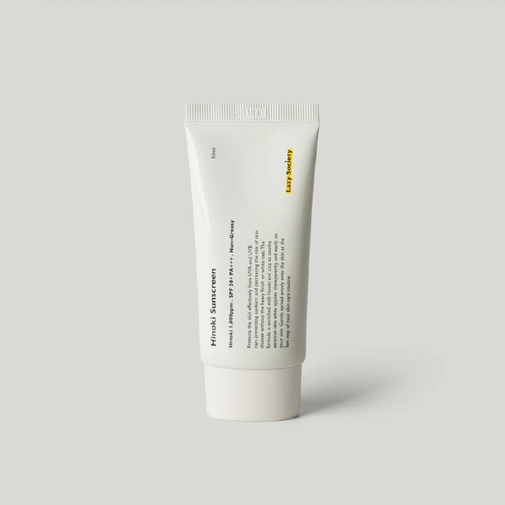 Lazy Society Hinoki Sunscreen