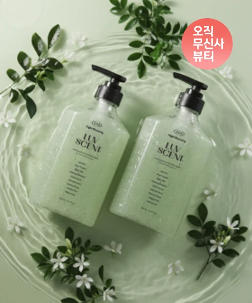 Luvscent Night Blooming Jasmine Scrub Wash Twin Pack product image