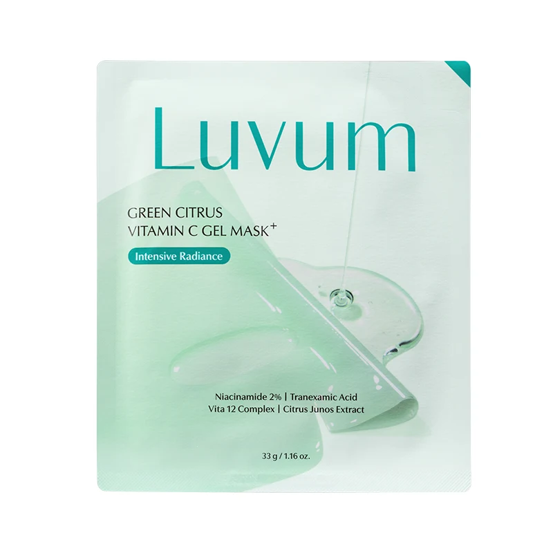 luvum Green Citrus Vitamin C Gel Mask 4-Pack product image